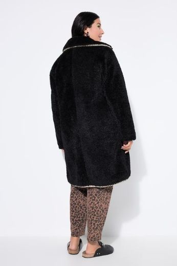 Moda za polnejše Kaput od flisa A kroja plus velikost, xxl, Ulla Popken in Johann Popken (JP1880)