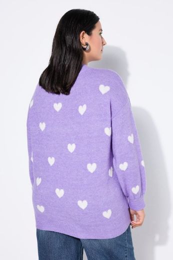 Moda za polnejše Pulover dugih rukava šireg kroja plus velikost, xxl, Ulla Popken in Johann Popken (JP1880)