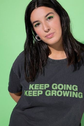 Moda za polnejše Majica kratkih rukava plus velikost, xxl, Ulla Popken in Johann Popken (JP1880)