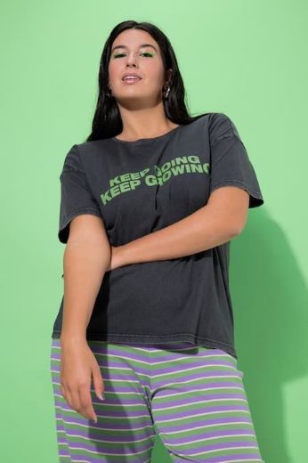 Moda za polnejše Majica kratkih rukava plus velikost, xxl, Ulla Popken in Johann Popken (JP1880)