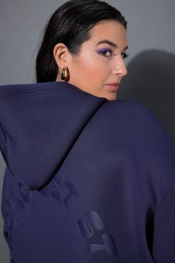 Moda za polnejše Majica dugih rukava s patentnim zatvaračem i kapuljačom plus velikost, xxl, Ulla Popken in Johann Popken (JP1880)