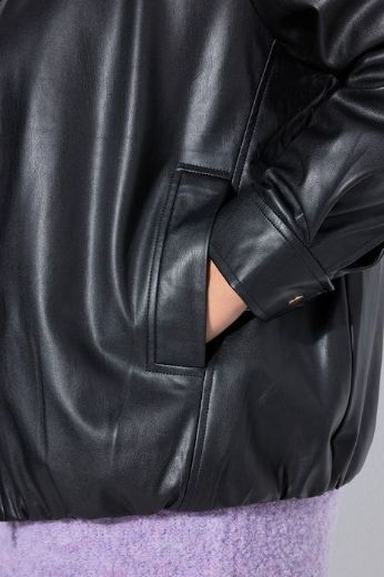 Moda za polnejše Jakna u izgledu kože šireg kroja plus velikost, xxl, Ulla Popken in Johann Popken (JP1880)