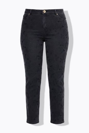 Moda za polnejše Traperice širokih nogavica plus velikost, xxl, Ulla Popken in Johann Popken (JP1880)