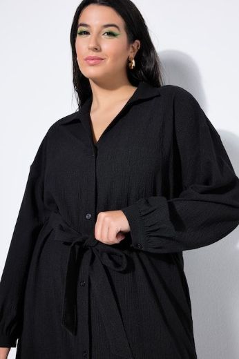 Moda za polnejše Haljina dugih rukava na kopčanje plus velikost, xxl, Ulla Popken in Johann Popken (JP1880)