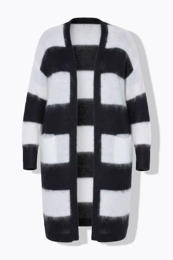 Moda za polnejše Kardigan dužeg kroja plus velikost, xxl, Ulla Popken in Johann Popken (JP1880)