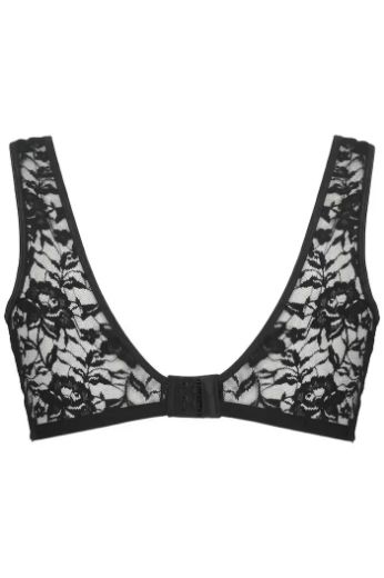 Moda za polnejše Grudnjak bez žice s prozirnom čipkom plus velikost, xxl, Ulla Popken in Johann Popken (JP1880)