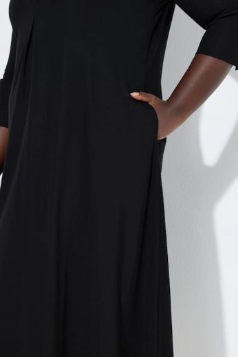 Moda za polnejše Haljina midi 3/4 rukava plus velikost, xxl, Ulla Popken in Johann Popken (JP1880)