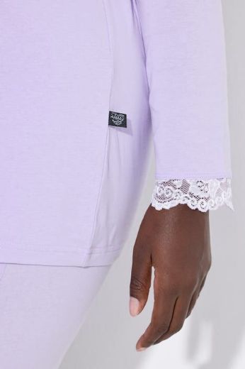 Moda za polnejše Pidžama dugih rukava i dugih nogavica plus velikost, xxl, Ulla Popken in Johann Popken (JP1880)