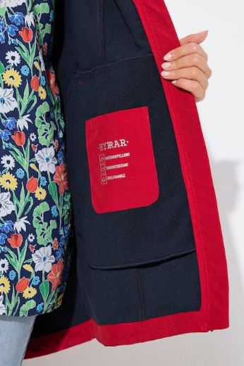 Moda za polnejše Jakna s kapuljačom vodootporna plus velikost, xxl, Ulla Popken in Johann Popken (JP1880)