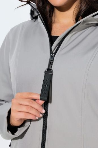 Moda za polnejše Jakna s kapuljačom vodootporna plus velikost, xxl, Ulla Popken in Johann Popken (JP1880)