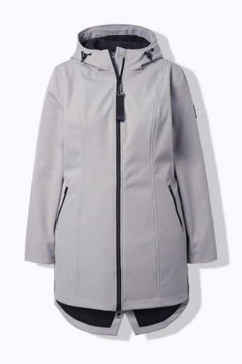 Moda za polnejše Jakna s kapuljačom vodootporna plus velikost, xxl, Ulla Popken in Johann Popken (JP1880)