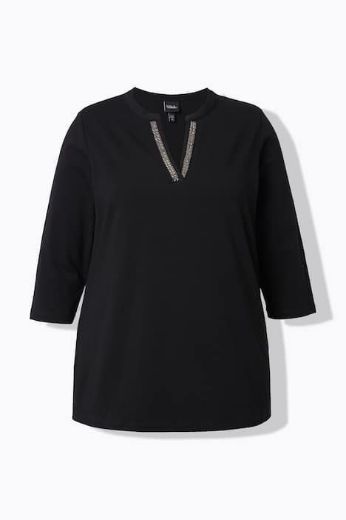 Moda za polnejše Majica 3/4 rukava A kroja plus velikost, xxl, Ulla Popken in Johann Popken (JP1880)