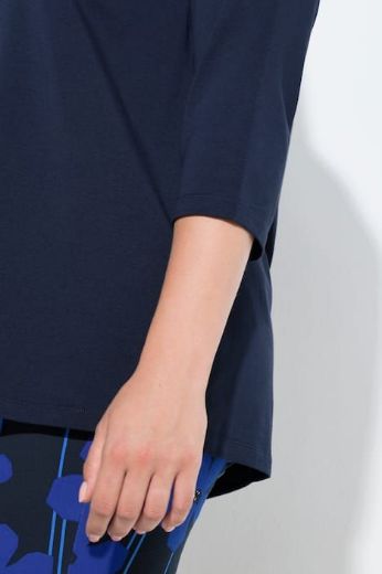 Moda za polnejše Majica 3/4 rukava A kroja plus velikost, xxl, Ulla Popken in Johann Popken (JP1880)