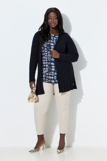 Moda za polnejše Kardigan dugih rukava A kroja plus velikost, xxl, Ulla Popken in Johann Popken (JP1880)