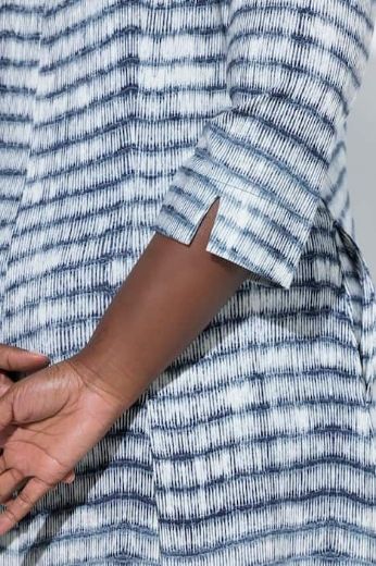 Moda za polnejše Haljina midi 3/4 rukava plus velikost, xxl, Ulla Popken in Johann Popken (JP1880)