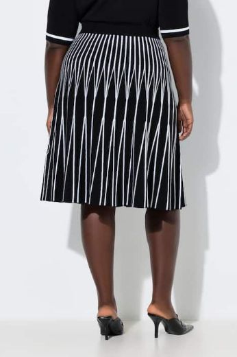 Moda za polnejše Suknja midi A kroja plus velikost, xxl, Ulla Popken in Johann Popken (JP1880)