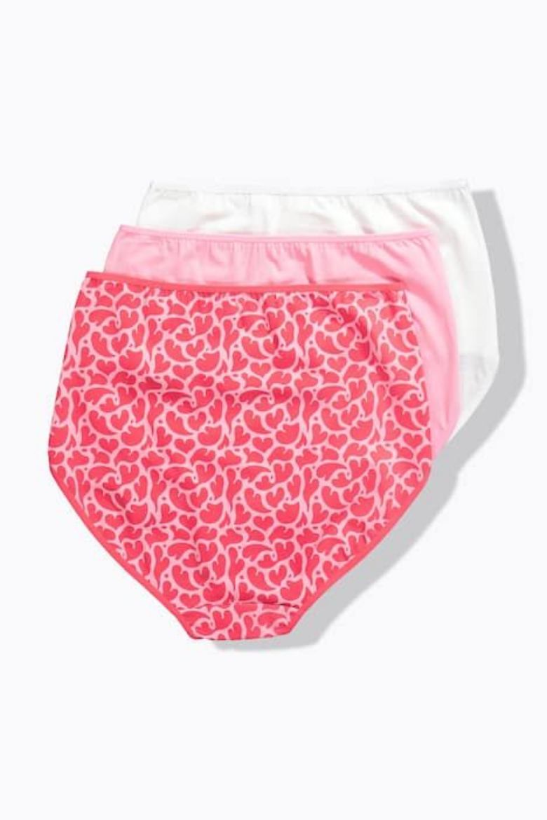 Moda za polnejše Gaćice maxi 3 komada plus velikost, xxl, Ulla Popken in Johann Popken (JP1880)