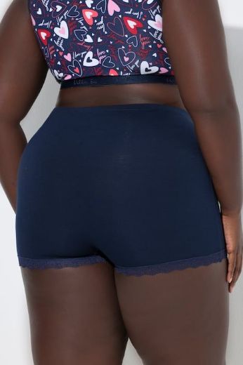 Moda za polnejše Gaćice produženih nogavica 3 komada plus velikost, xxl, Ulla Popken in Johann Popken (JP1880)