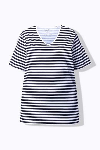 Moda za polnejše Majica kratkih rukava šireg kroja plus velikost, xxl, Ulla Popken in Johann Popken (JP1880)