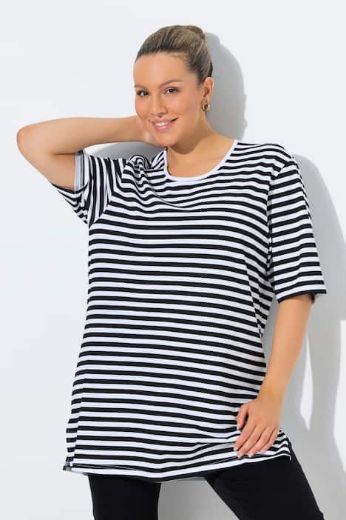 Moda za polnejše Majica kratkih rukava šireg kroja plus velikost, xxl, Ulla Popken in Johann Popken (JP1880)