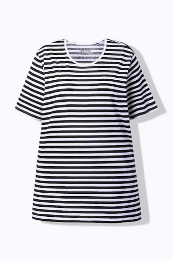 Moda za polnejše Majica kratkih rukava šireg kroja plus velikost, xxl, Ulla Popken in Johann Popken (JP1880)