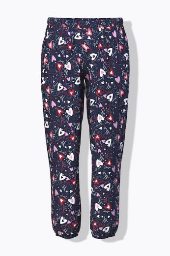 Moda za polnejše Pidžama kratkih rukava i dugih nogavica plus velikost, xxl, Ulla Popken in Johann Popken (JP1880)