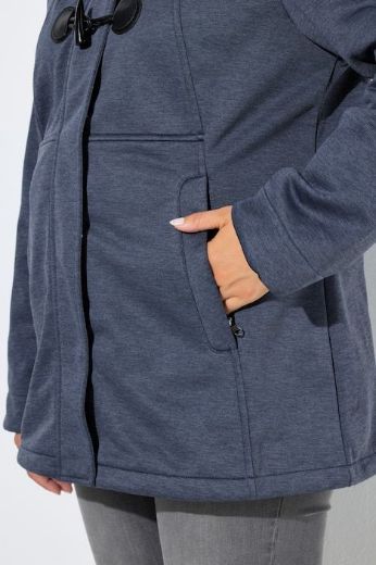 Moda za polnejše Jakna od flisa s odvojivom kapuljačom plus velikost, xxl, Ulla Popken in Johann Popken (JP1880)