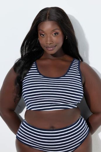 Moda za polnejše Grudnjak bez žice širokih naramenica 2 komada plus velikost, xxl, Ulla Popken in Johann Popken (JP1880)