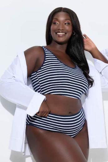 Moda za polnejše Gaćice midi 2 komada plus velikost, xxl, Ulla Popken in Johann Popken (JP1880)