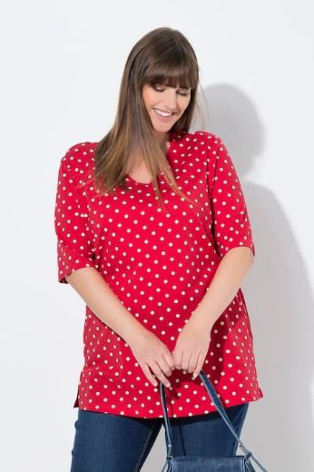 Moda za polnejše Majica kratkih rukava plus velikost, xxl, Ulla Popken in Johann Popken (JP1880)