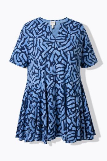 Moda za polnejše Tunika kratkih rukava plus velikost, xxl, Ulla Popken in Johann Popken (JP1880)