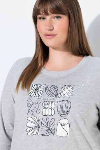 Moda za polnejše Majica 3/4 rukava plus velikost, xxl, Ulla Popken in Johann Popken (JP1880)