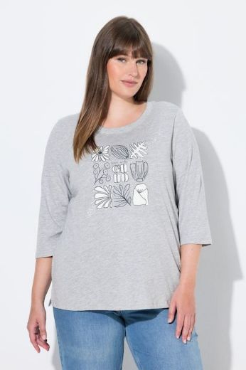 Moda za polnejše Majica 3/4 rukava plus velikost, xxl, Ulla Popken in Johann Popken (JP1880)