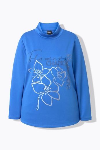 Moda za polnejše Majica dugih rukava povišenog ovratnika plus velikost, xxl, Ulla Popken in Johann Popken (JP1880)