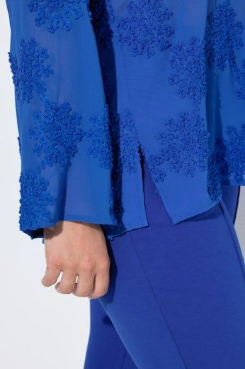 Moda za polnejše Bluza dugih rukava V ovratnika plus velikost, xxl, Ulla Popken in Johann Popken (JP1880)