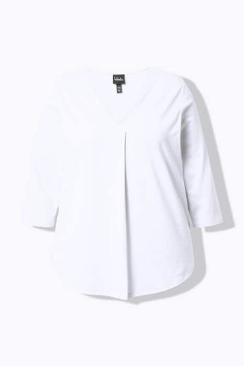 Moda za polnejše Bluza 3/4 rukava A kroja plus velikost, xxl, Ulla Popken in Johann Popken (JP1880)