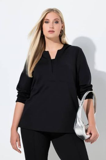 Moda za polnejše Majica dugih rukava s kapuljačom plus velikost, xxl, Ulla Popken in Johann Popken (JP1880)