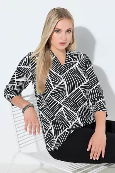 Slika Majica 3/4 rukava V ovratnika