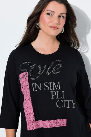 Moda za polnejše Majica 3/4 rukava okruglog ovratnika plus velikost, xxl, Ulla Popken in Johann Popken (JP1880)