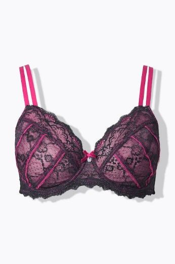 Moda za polnejše Grudnjak s žicom plus velikost, xxl, Ulla Popken in Johann Popken (JP1880)