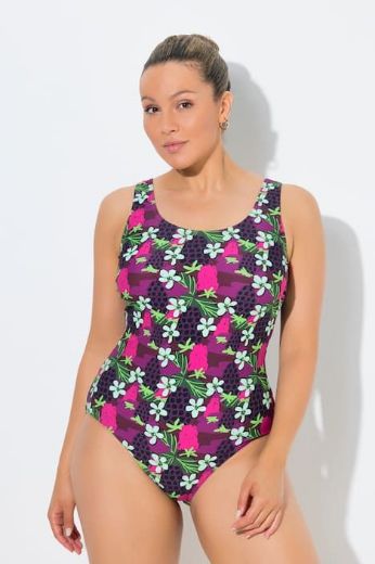 Moda za polnejše Kupaći kostim jednodijelni plus velikost, xxl, Ulla Popken in Johann Popken (JP1880)