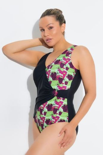 Moda za polnejše Kupaći kostim jednodijelni plus velikost, xxl, Ulla Popken in Johann Popken (JP1880)