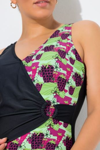 Moda za polnejše Kupaći kostim jednodijelni plus velikost, xxl, Ulla Popken in Johann Popken (JP1880)