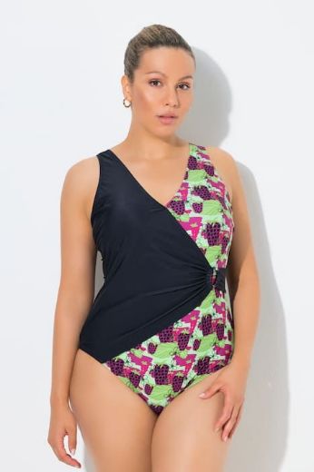 Moda za polnejše Kupaći kostim jednodijelni plus velikost, xxl, Ulla Popken in Johann Popken (JP1880)