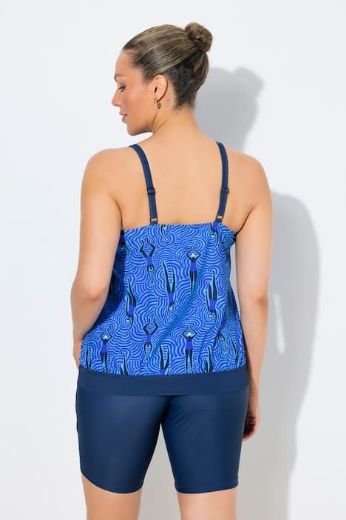 Moda za polnejše Kupaći kostim tankini plus velikost, xxl, Ulla Popken in Johann Popken (JP1880)