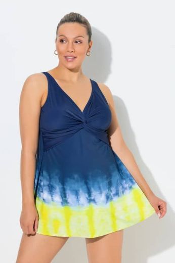 Moda za polnejše Kupaći kostim haljina plus velikost, xxl, Ulla Popken in Johann Popken (JP1880)