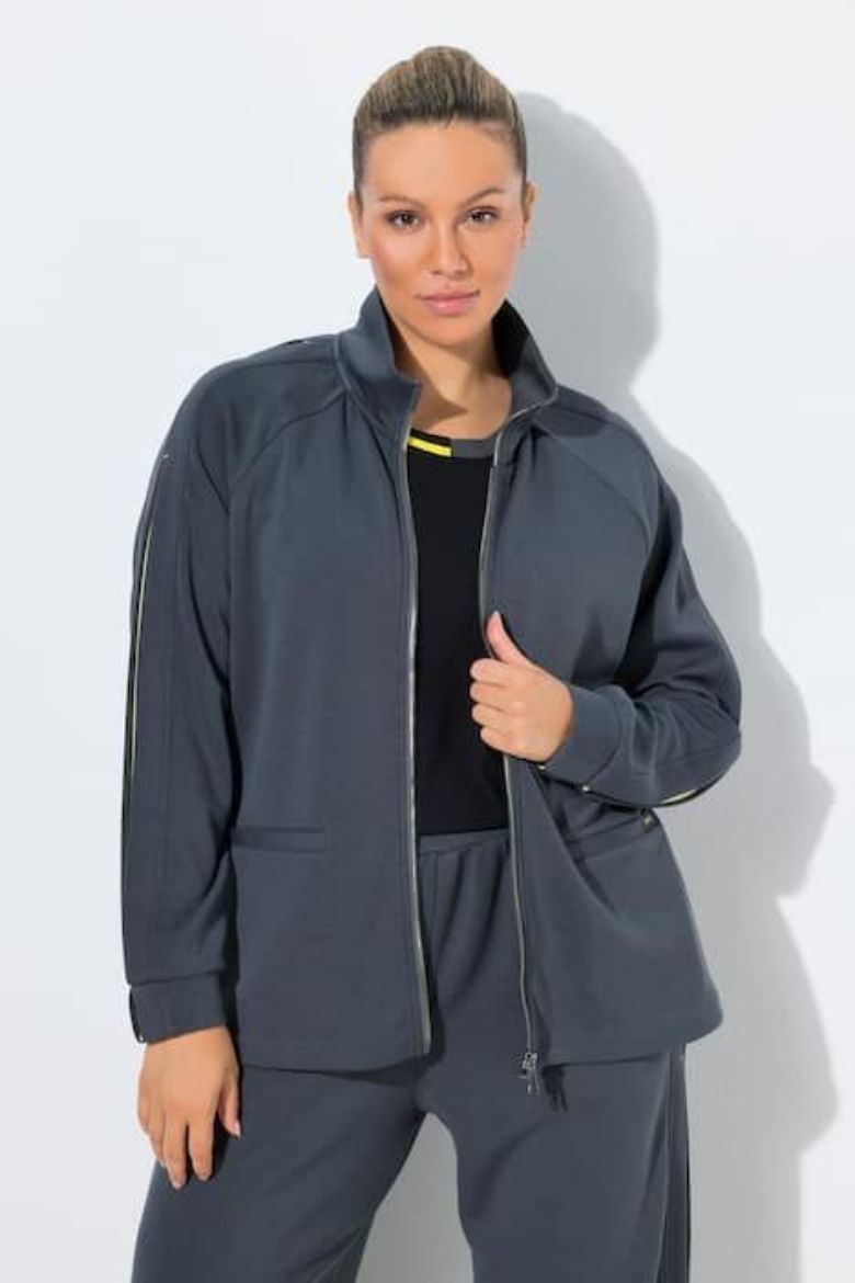 Moda za polnejše Trenirka gornji dio s patentnim zatvaračem plus velikost, xxl, Ulla Popken in Johann Popken (JP1880)