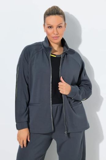 Moda za polnejše Trenirka gornji dio s patentnim zatvaračem plus velikost, xxl, Ulla Popken in Johann Popken (JP1880)