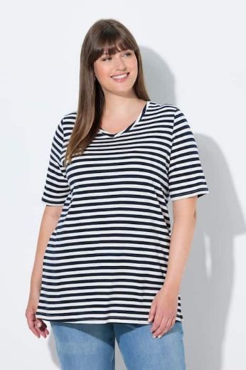 Moda za polnejše Majica kratkih rukava 2 komada plus velikost, xxl, Ulla Popken in Johann Popken (JP1880)