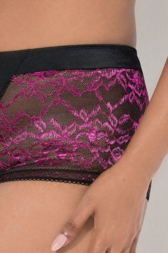 Moda za polnejše Gaćice hipster s dodatkom ukrasne čipke plus velikost, xxl, Ulla Popken in Johann Popken (JP1880)